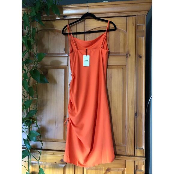 J.O.A Just One Answer New Orange Cocktail Dress Size S - Picture 7 of 12